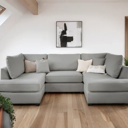 Grey U Shape Corner | Carnaby Sofa