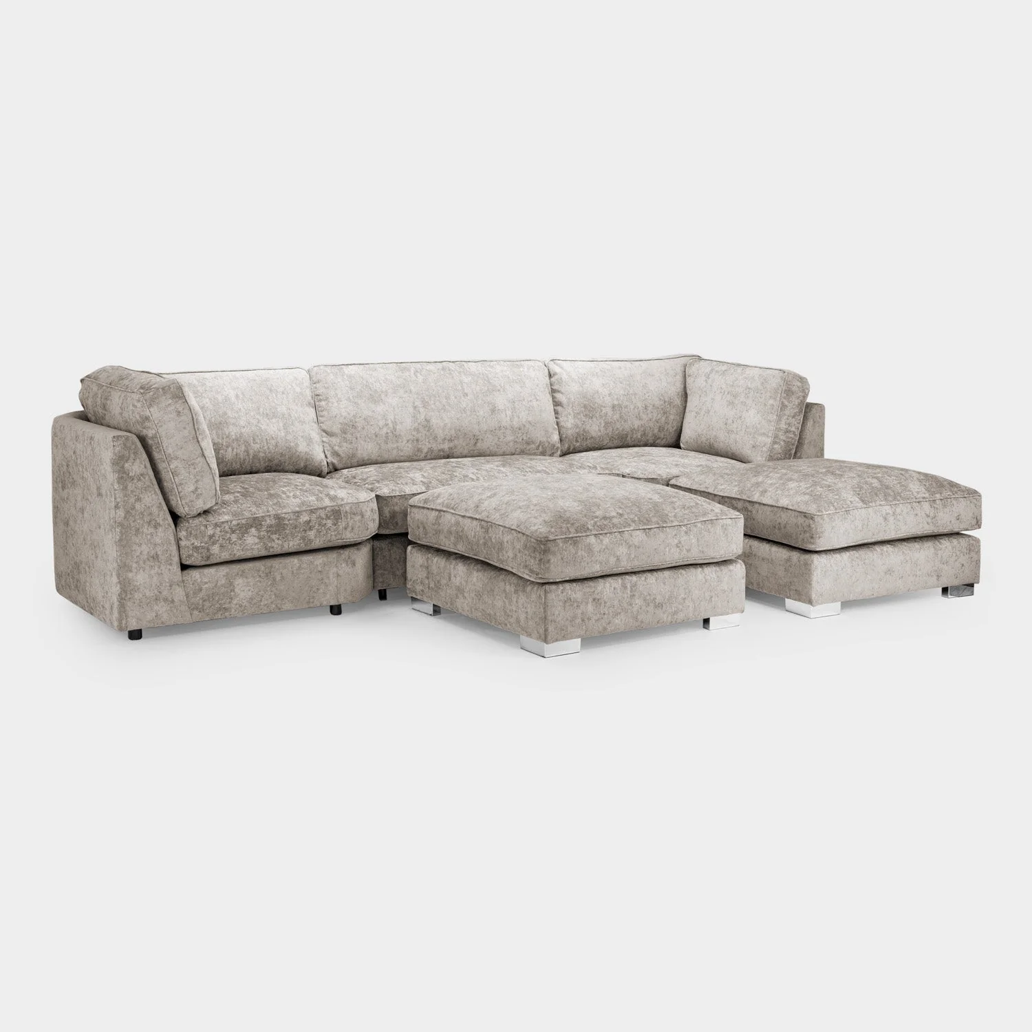 Bishop Fullback Sofa | Truffle U Shape Corner - Image 3