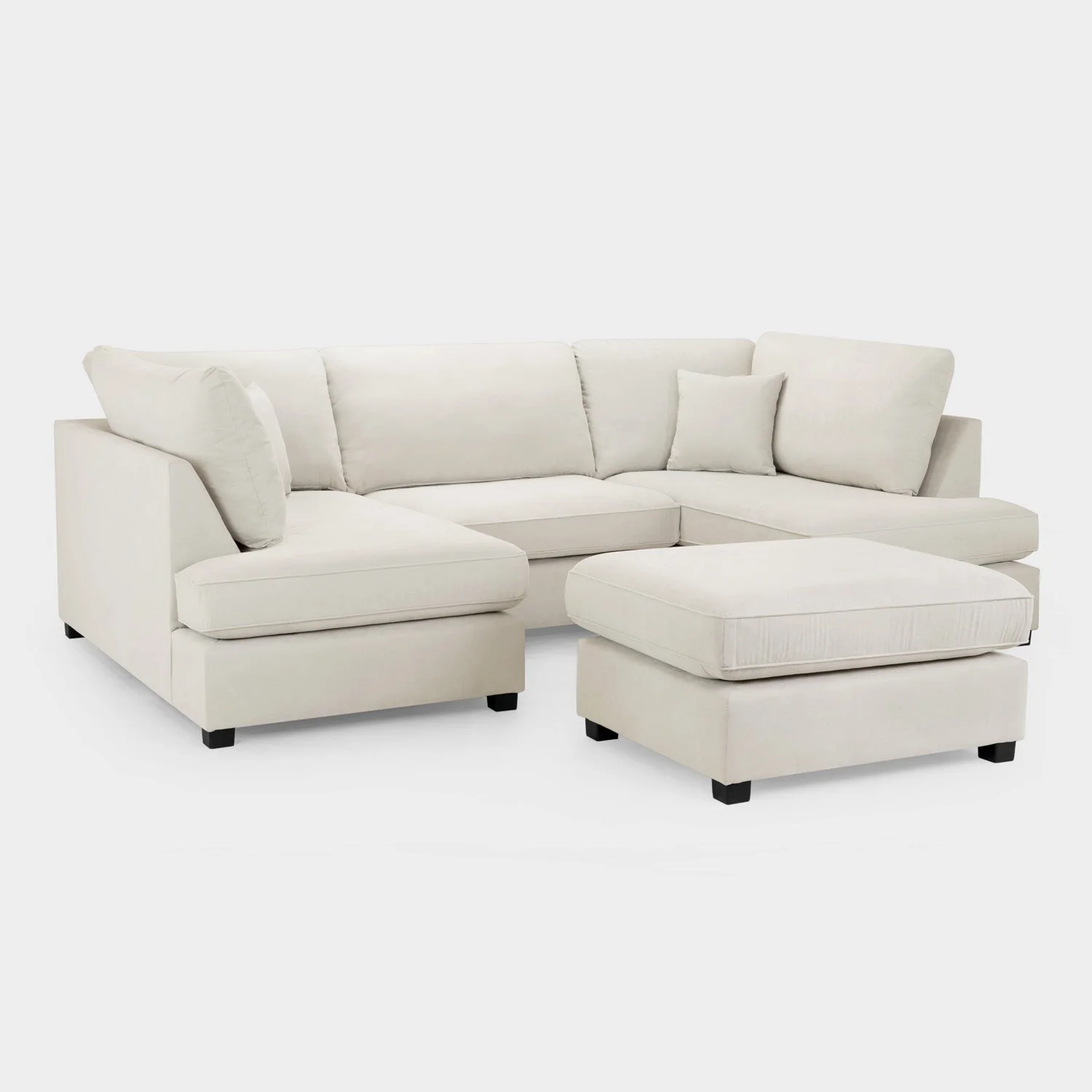 Beige U Shape Corner | Carnaby Sofa - Image 2