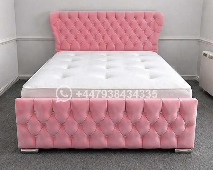 Oxford Wingback King Bed – Oxford Wingback Luxury Comfort King Bed