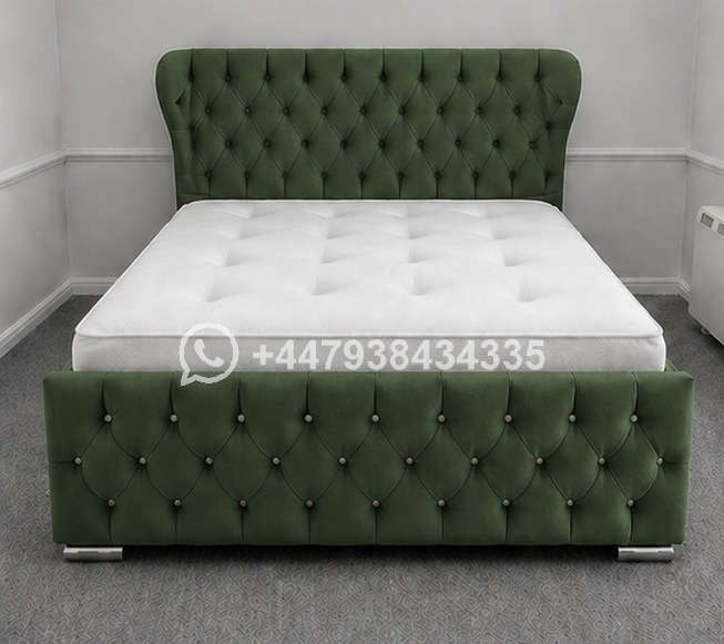 Oxford Wingback Luxury King Bed