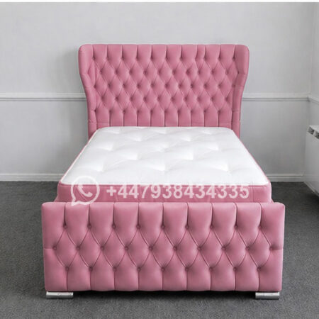 Oxford Wingback Modern Single Bed