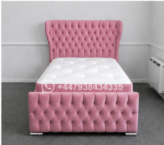 Oxford Wingback Modern Single Bed