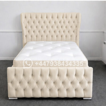 Oxford Wingback Plush Single Bed