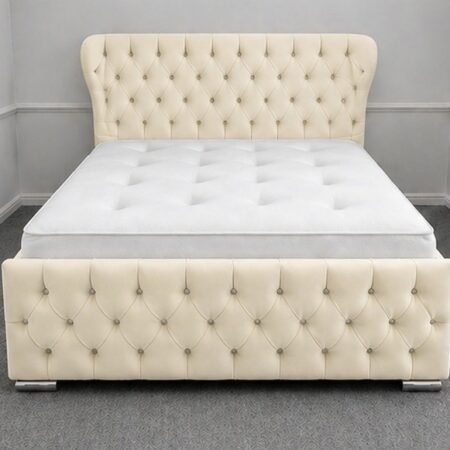 Super King Bed – Oxford Wingback Bed