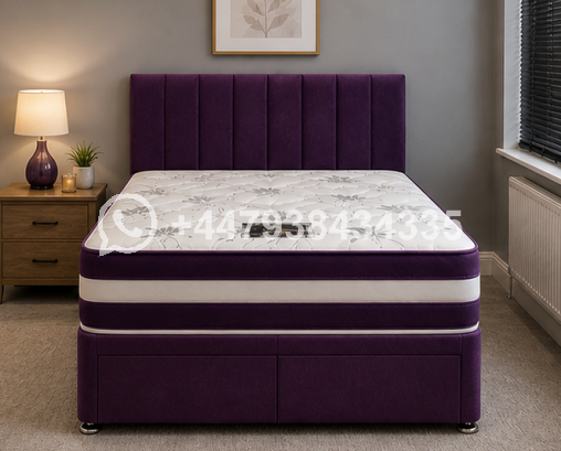 King Size Divan Bed Frame โ Stylish & Durable King Size Divan Bed - Image 2