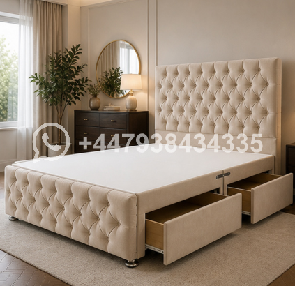 Stylish King Size Divan Bed Frame – Comfortable & Modern Style