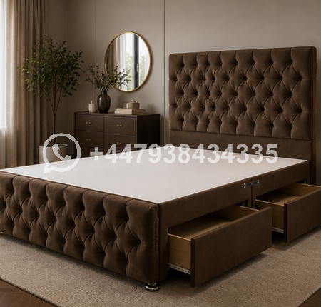 Contemporary Double Divan Bed Frame – Stylish Bedroom Solution