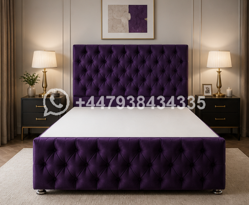Contemporary King Size Divan Bed Frame โ Stylish Bedroom Solution - Image 2