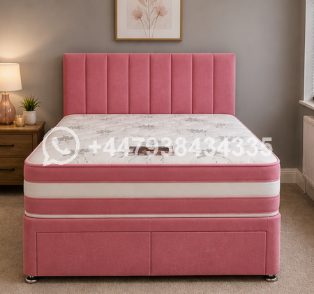 Luxury Super King Size Divan Bed – Modern & Comfortable