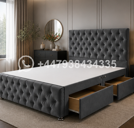 Elegant King Size Divan Bed Frame – Strong & Stylish Design