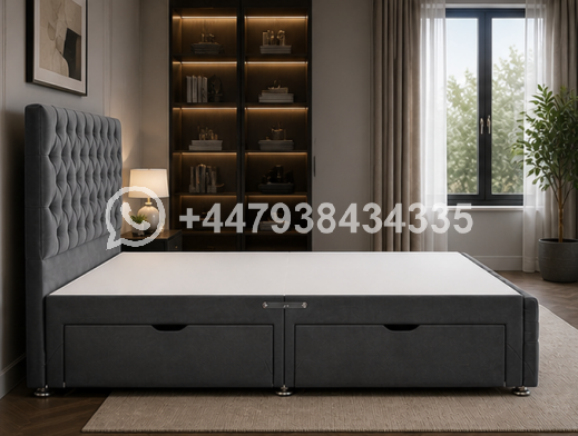 Elegant King Size Divan Bed Frame โ Strong & Stylish Design - Image 4
