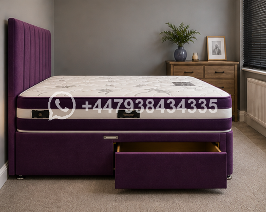 Double Divan Bed Frame โ Luxury & Comfortable Double Divan Bed - Image 3