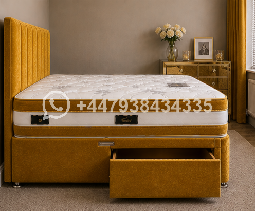 Upholstered Super King Size Divan Bed β Comfortable & Elegant - Image 2