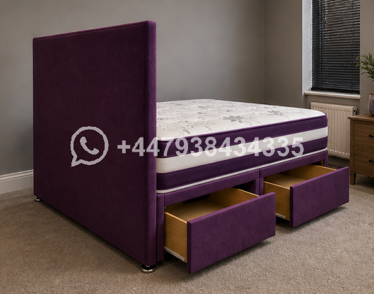 King Size Divan Bed Frame โ Stylish & Durable King Size Divan Bed - Image 4