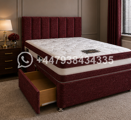 Contemporary King Size Divan Bed – Premium Quality Furniture