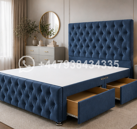 Contemporary King Size Divan Bed Frame – Smart Bedroom Choice