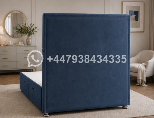 Upholstered Double Divan Bed Frame β Luxury & Comfortable Design - Image 4