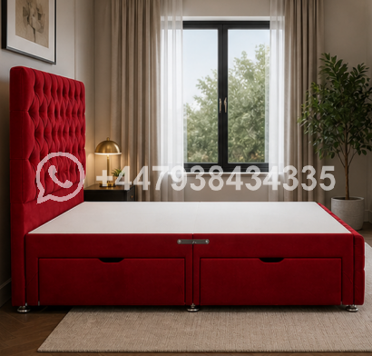 Designer King Size Divan Bed Frame โ Elegant & Strong Construction - Image 3