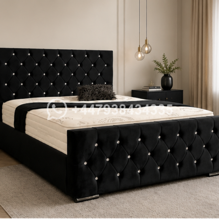 Super King Size Bed Frame – Florida New Black Bed Frame