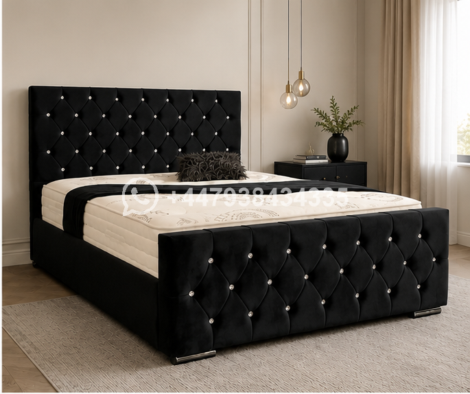 Black King Size Bed Frame – Florida New Bed Frame - Image 3