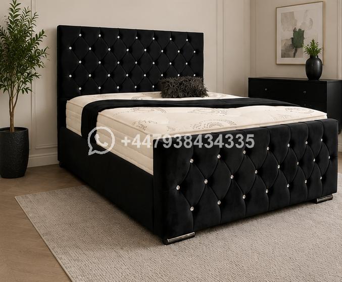 Black King Size Bed Frame – Florida New Bed Frame - Image 2