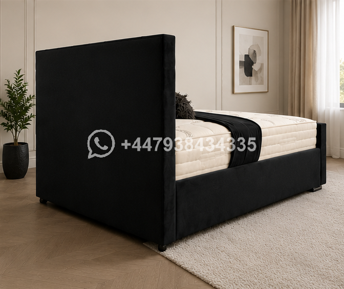 Super King Size Bed Frame – Florida New Black Bed Frame - Image 4