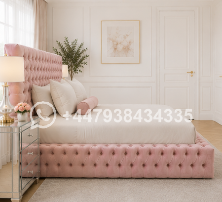 Ambassador Fabric Super King Bed Frame