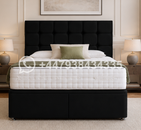 Durable King Size Divan Bed Frame – High Quality Construction