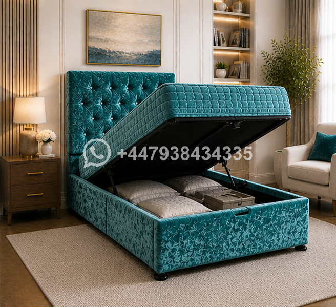 Modern Single Ottoman Bed Frame - Image 2