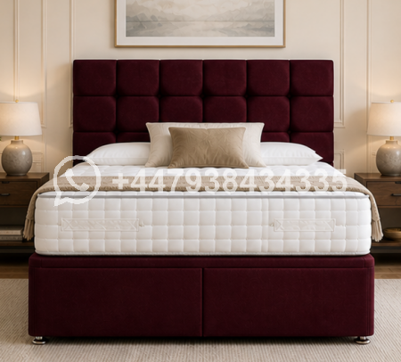 Elegant Double Divan Bed Frame – Luxury Home Furniture Range