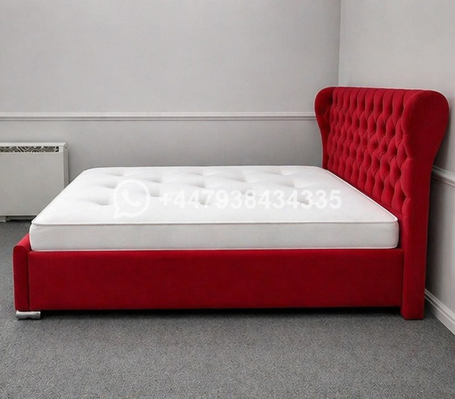 Double Bed New – Oxford Wingback Double Bed – Premium Double Bed - Image 3