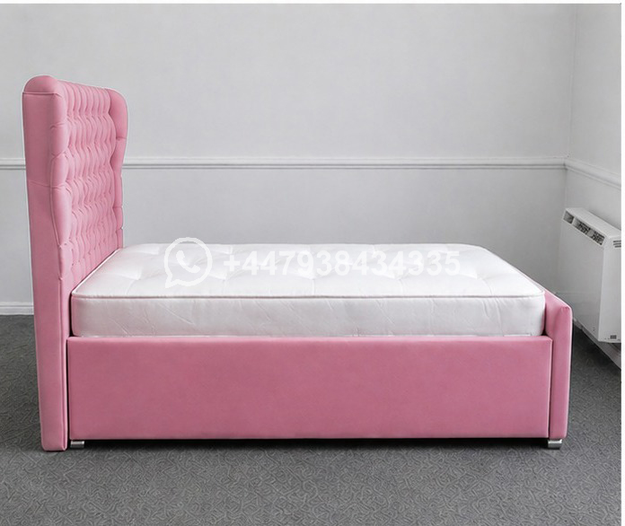 Oxford Wingback Modern Single Bed - Image 2