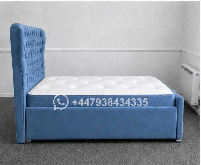 Oxford Wingback Premium Single Bed - Image 2