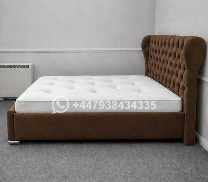 Oxford Wingback Super King Double Bed – Super King Bed New - Image 2