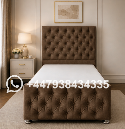 Comfortable Single Divan Bed โ Soft & Elegant Upholstery - Image 2