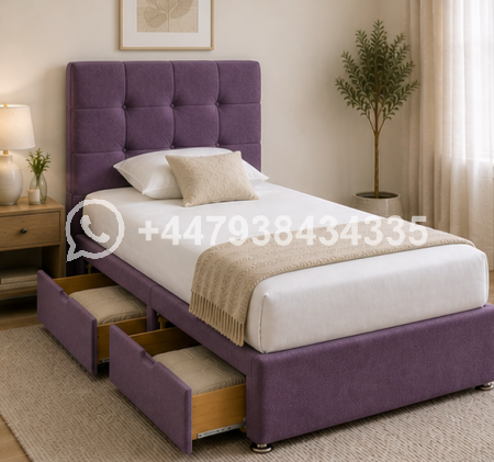 Divan Single Bed Frame – Premium Furniture