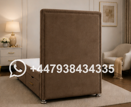 Comfortable Single Divan Bed โ Soft & Elegant Upholstery - Image 4