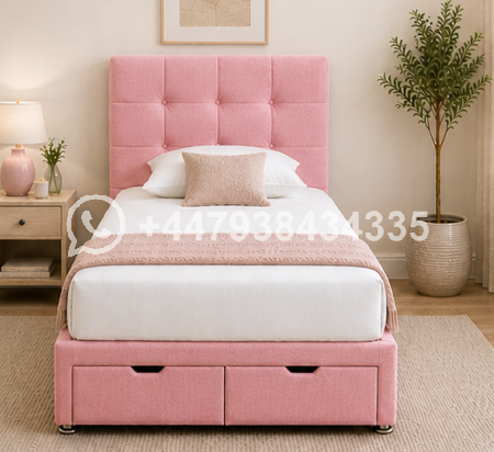 Contemporary Single Divan Bed – Luxury & Stylish Design