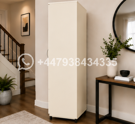 Space Saving Two Door Wardrobe with Two Drawers - Image 3