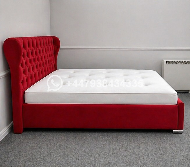 Double Bed New – Oxford Wingback Double Bed – Premium Double Bed - Image 2
