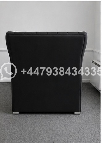 Oxford Wingback Premium Upholstered Single Bed - Image 3