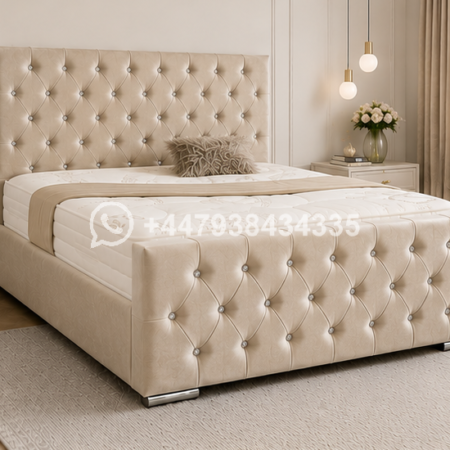 Florida Bedroom Double Bed with Elegant Style