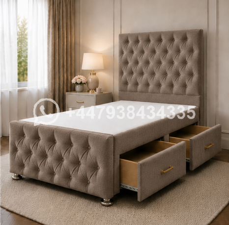 Luxury Single Divan Bed โ Stylish & Durable Design