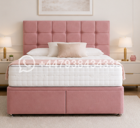 Luxury Storage Super King Size Divan Bed – Practical & Elegant Design