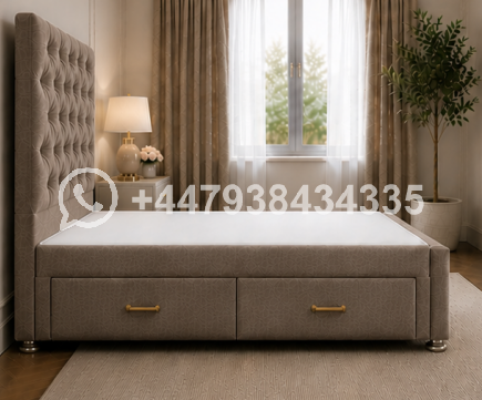 Luxury Single Divan Bed โ Stylish & Durable Design - Image 3