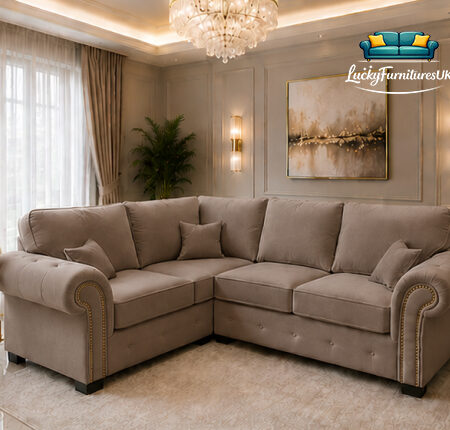 4 Seater Corner Sofa – Ashwin Stylish 4 Seater Sofa – Stylish L Shape Sofa