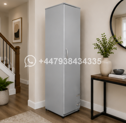 Luxury One Door Wardrobe with Two Drawers - Image 4