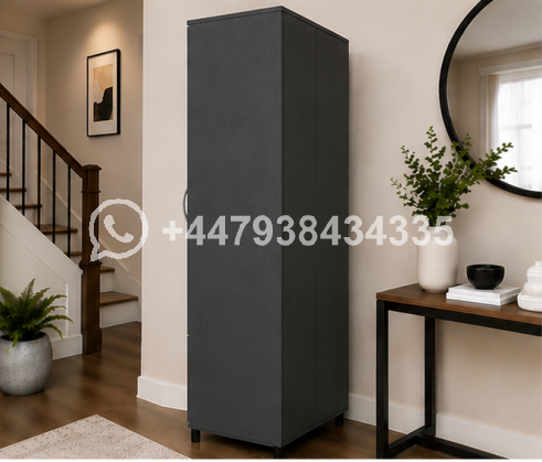 Double Door Wardrobe with Two Storage Drawers - Image 2