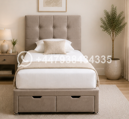Divan Bed – Single Divan Bed Frame – Stylish & Durable Design
